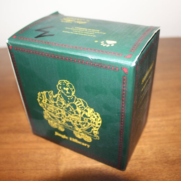 Boyds Bears Christmas Train Jingle Elfbeary In the Hopper Car Vintage 2003 w Box - Picture 9 of 11